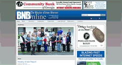 Desktop Screenshot of baxleynewsbanner.com